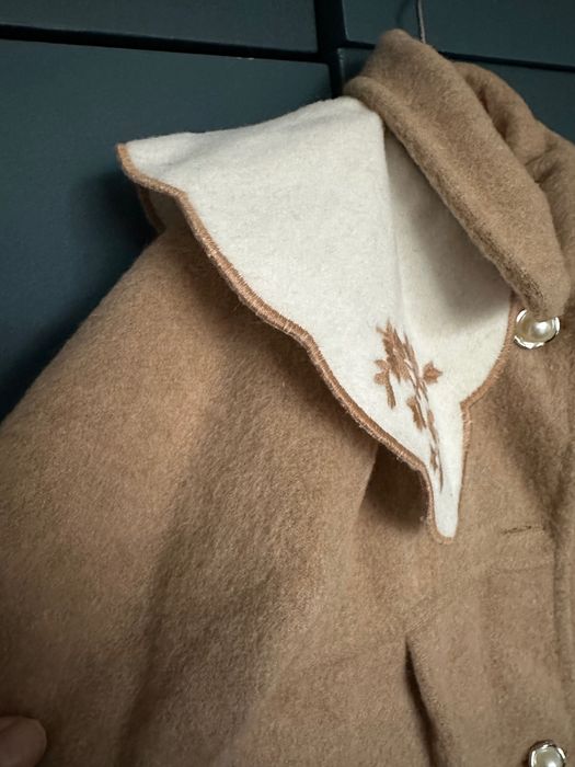 Детско есенно /пролетно палтенце +рокличка 104см