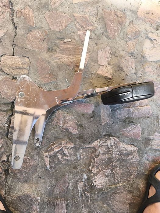 Sissy bar + spătar pasager (Honda Shadow / Dragstar / Vulc