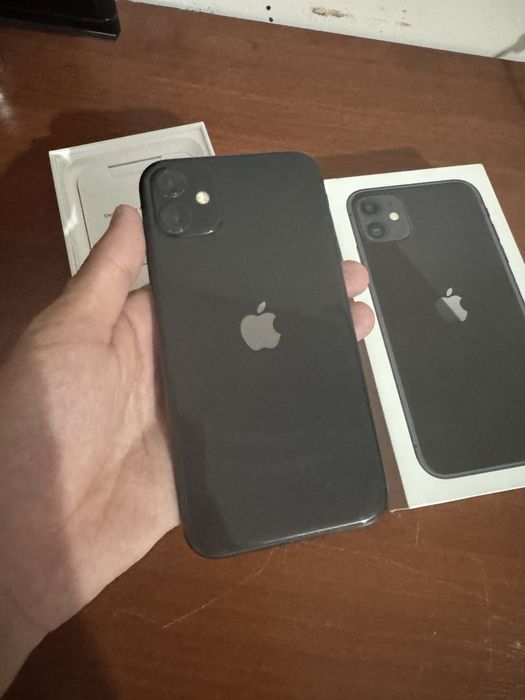 Iphone 11 black 64 gb karobka bor ayb yo 75 yomkst