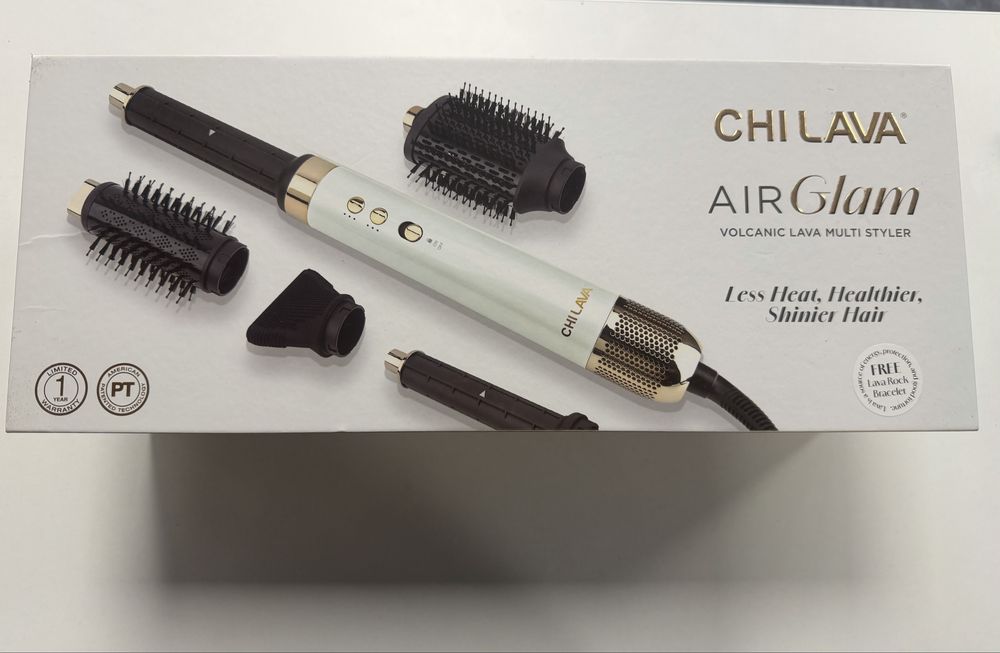 Мултистайлър CHI LAVA AirGlam Volcanic Lava Multi Styler – използван броени пъти, като нов!
