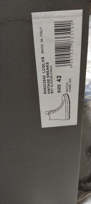 Кроссовки Rick Owens Ramones
