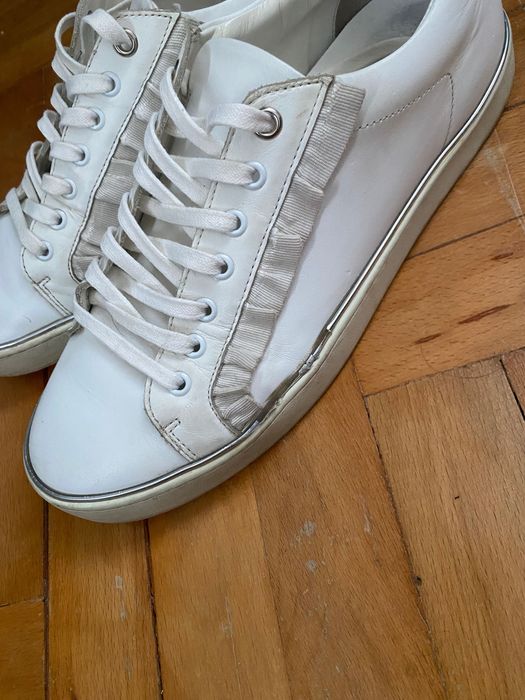 Escada кожени обувки