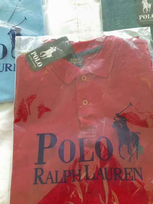 3 tricouri noi Polo-Ralph Lauren