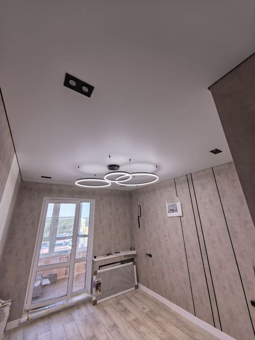 натяжные потолки от 1500 тг