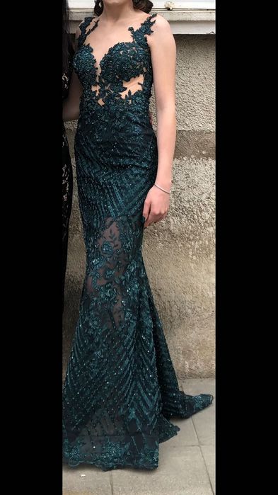 Бална дълга рокля