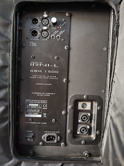 Бас колони Coda audio 15" 1200 w активни и пасивни