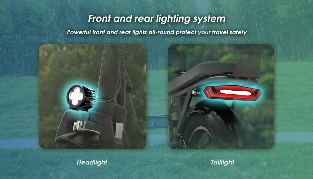 Електрически скутер/тротинетка със седалка KuKirin C1 PRO 500W 26AH