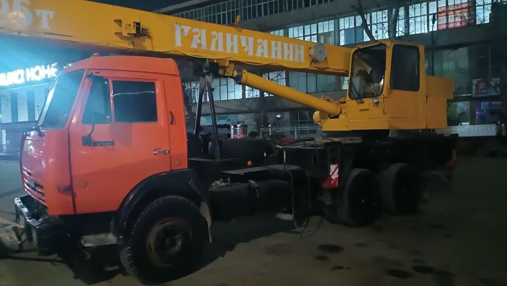 Avtokran 25t galichanin, Автокран 25т галичанин