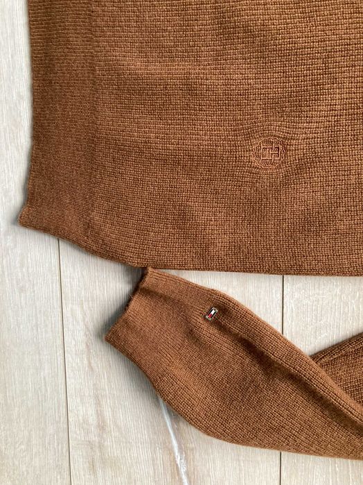 Tommy Hilfiger wool cashmere женски пуловер от вълна и кашмир XL