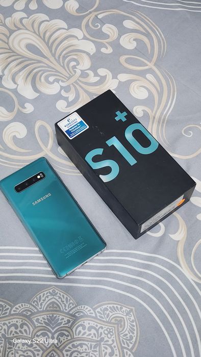 Samsung S10+ с оригинальной коробкой