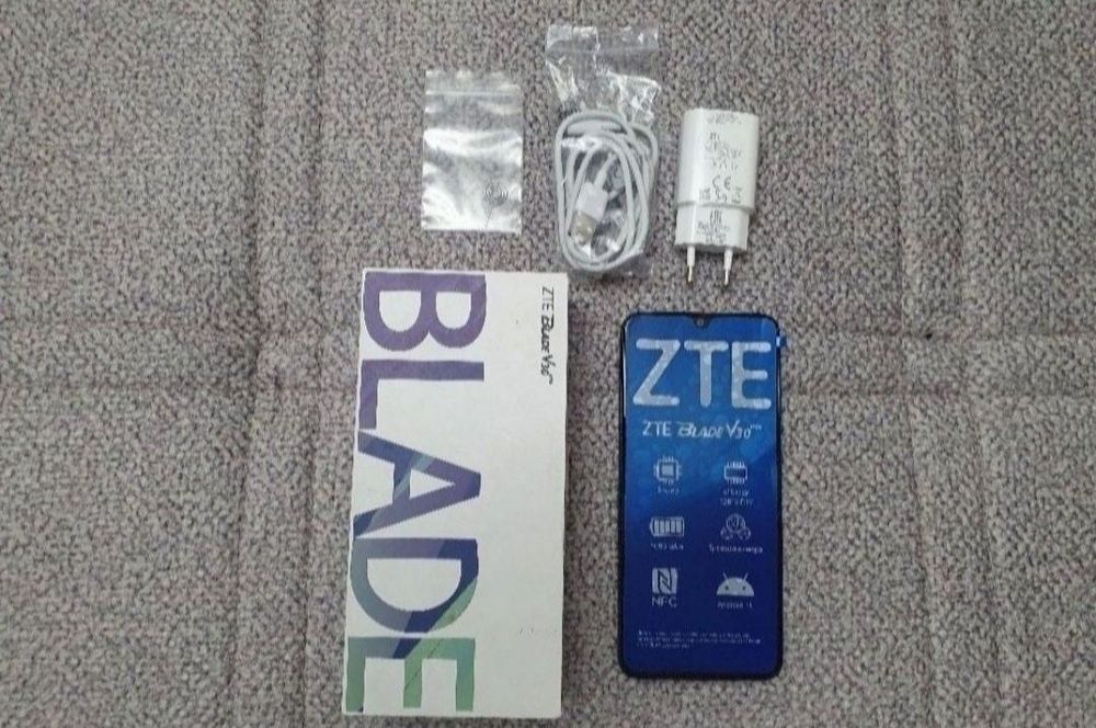 Srochna Prodam Sotiladi ZTE Blade V30 4/128Gb Black 4G Orginal yengi