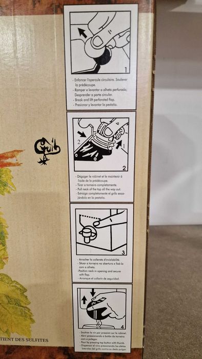 cutii bag in box carton caserat 20L vin suc lichide
