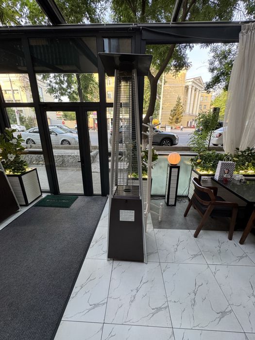 Уличный газовый обогреватель «Пирамида» - тепло  уют для вашей террасы