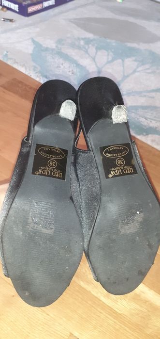 Set elegant pantofi toc mic+poseta