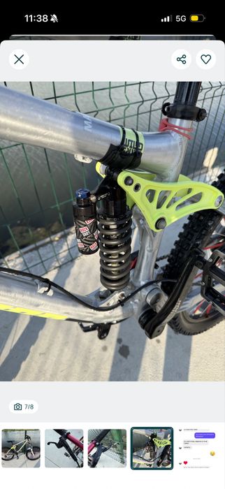 Bicicleta downhill banschee