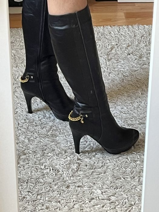 Естествена кожа ботуши