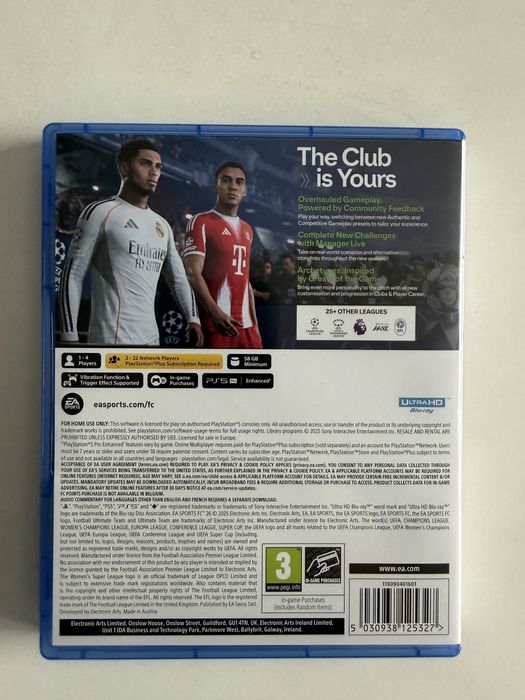 Продавам FC 26 за PS5