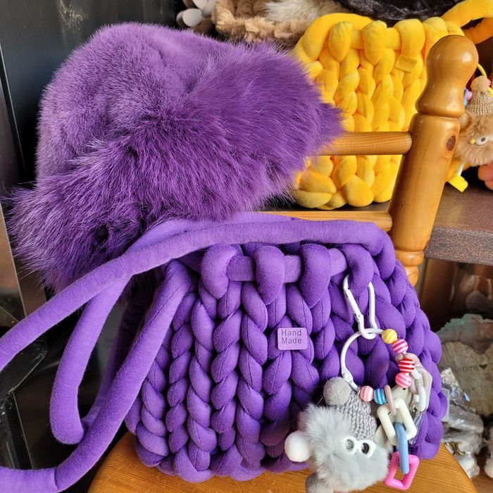 Ръчна изработка, уникални маршмелоу чанти