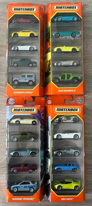 Метални колички Matchbox, Welly и Siku