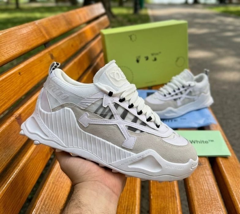 Adidasi Off White Odsy Alb Full Box