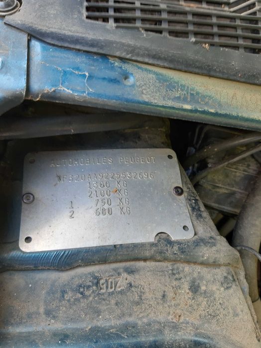 Vand Peugeot 205 GRD, 1,8 diesel din 1995, 106.000km stare foarte buna