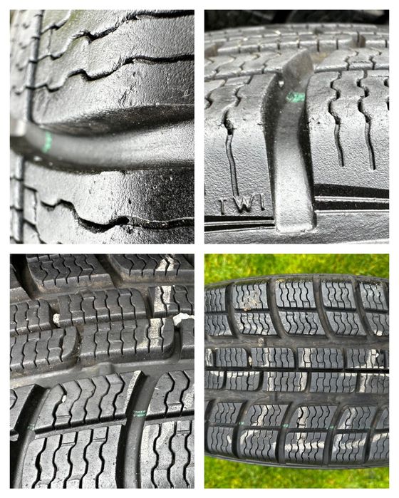 Roți de tablă + Cauciucuri de iarnă 205/60/R16 M+S