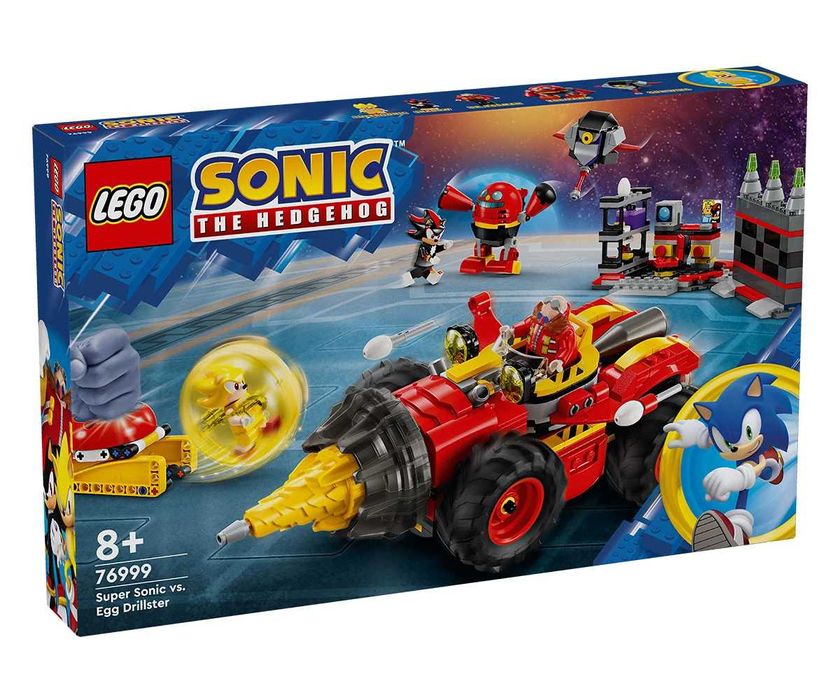 LEGO Sonic the Hedgehog 76999 - Super Sonic vs. Egg drillster