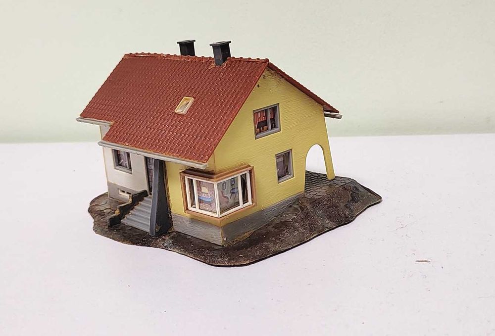 lot machete casute diorama H0 1:87 CFR