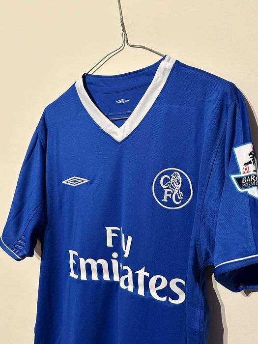 Тениска на Chelsea FC с Frank Lampard и баджове на Висша Лига -  НОВА!