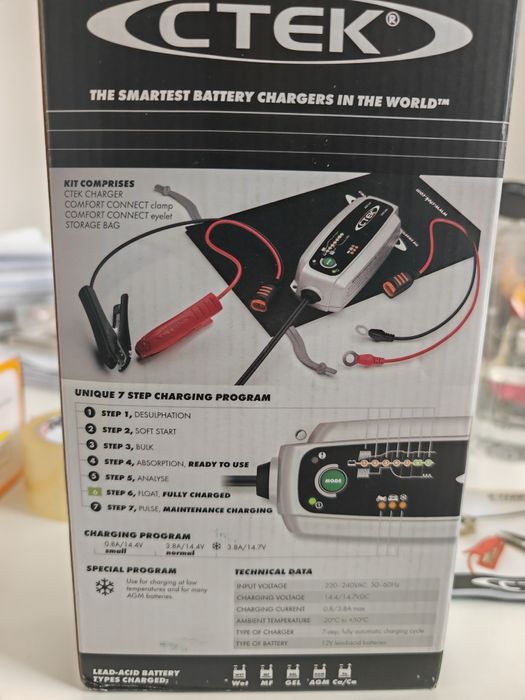 Încărcător de baterii  CTEK MXS 3.8