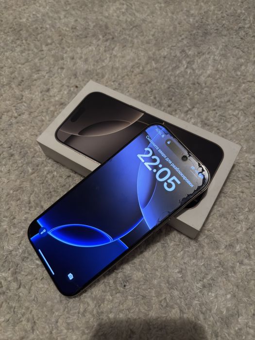 iPhone 16 pro, 128 гб, ёмкость 90