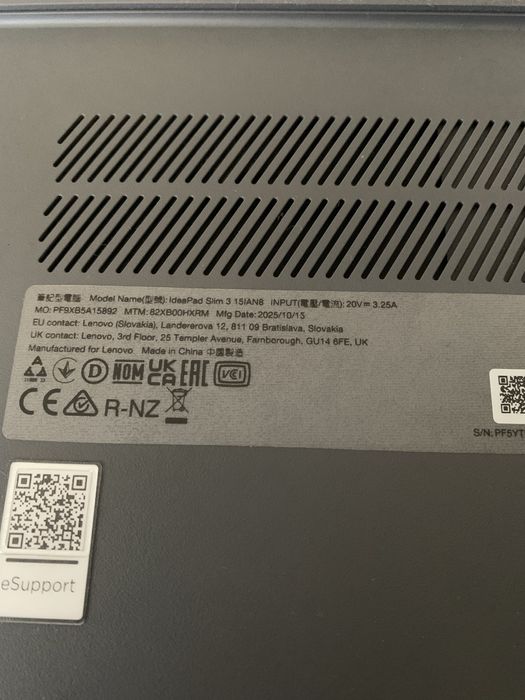 Laptop Lenovo IdeeaPad Slim 3