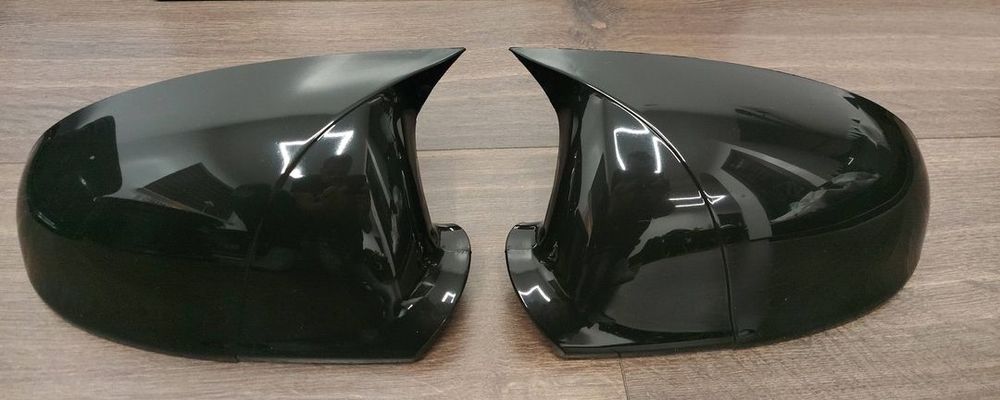 Capace oglinzi ornamente VW Golf 5 GTI GTD negru lucios