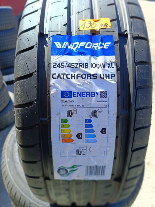 НОВИ ЛЕТНИ -18цола-225/40-245/45-1бр.-120лв.-с монтаж и баланс