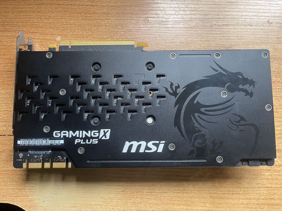 Видеокарта Msi Gtx 1080 8gb Sotiladi
