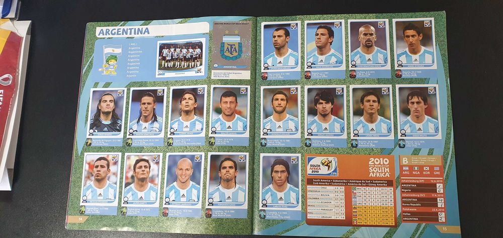 Panini World Cup 2010 COMPLET