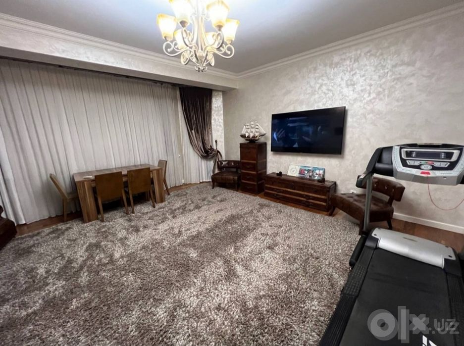 Аренда 3 комнатной 130кв² в ЖК Паркентский,от Golden House,Олтинтепа,