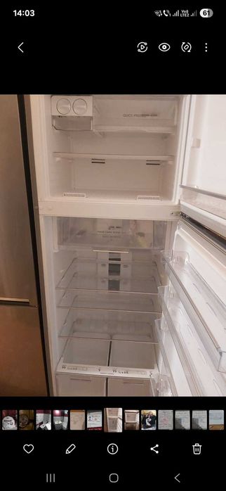 Vand frigider HOTPOINT capacitate 456l -1500lei negociabil