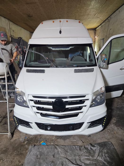 Тюнинговынные бампера на sprinter w906 рестайлинг