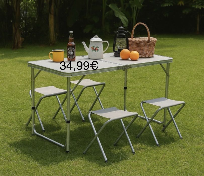 Маса с 4 стола ..