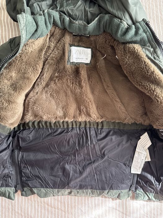 Куртка Zara на мальчика пуховик
