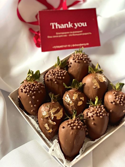 Клубника в бельгийском шоколаде