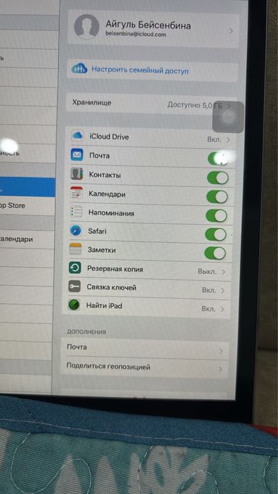 Планшет iPad в хорошем состоянии