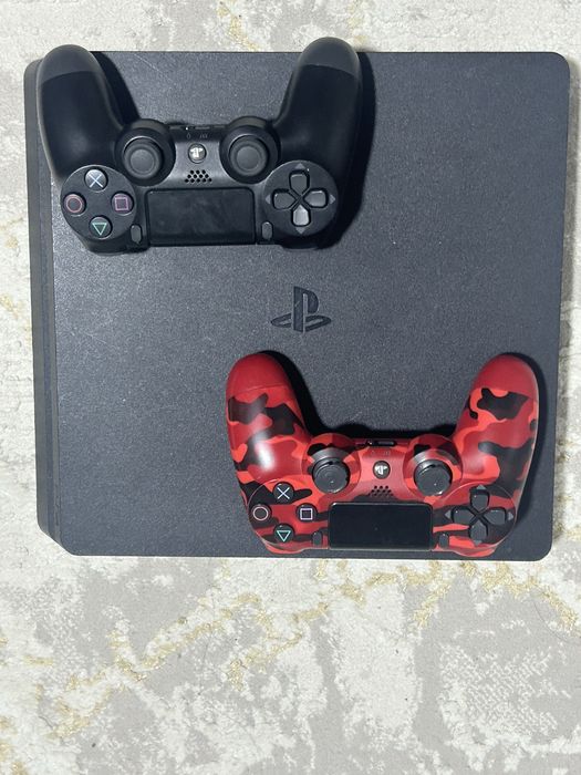 Продам PS4 Slim 1TB + большая коллекция и