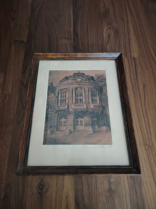 Авторска картина "Театърът" Варна