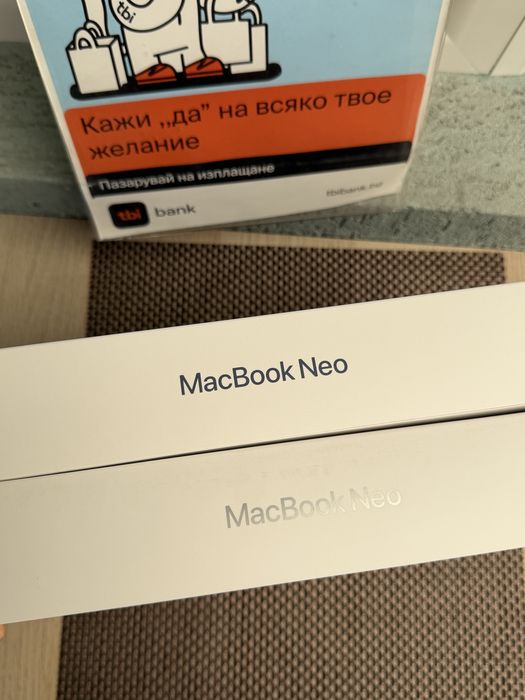 512GB! ЛИЗИНГ* MacBook Neo (13-inch, 2026) A18Pro / 8Ram / 512SSD / Indigo SILVER