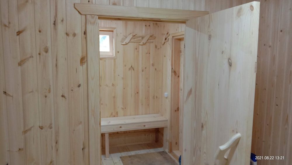 Баня каркасная все сезонная