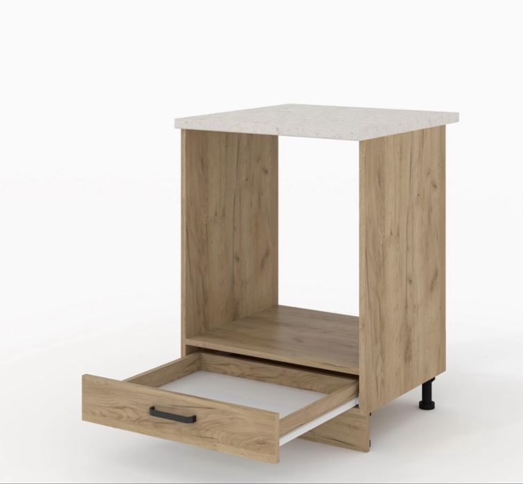 Corp inferior cuptor vio, 60x60x85, stejar aur k003