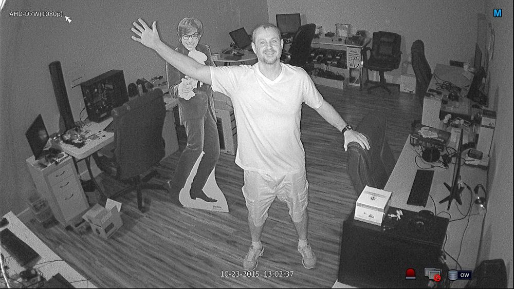 Комплект 4 Камери за Видеонаблюдение FULL HD AHD + DVR с Интернет