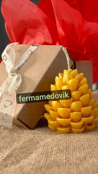 Свечи восковые декоративные